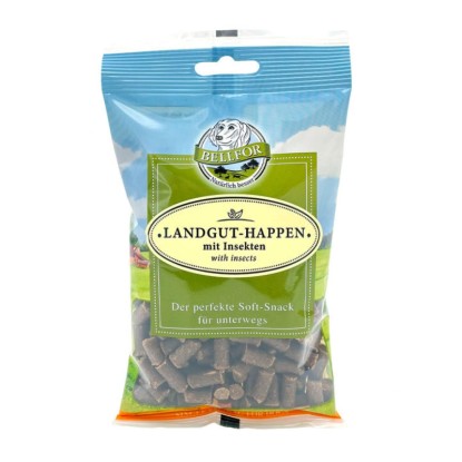 Bellfor Snack per cani Landgut con insetti 200 g