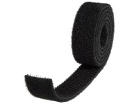 Conacord Klett- und Flauschbinder Schwarz 2,5 x 20 cm / 4 Stk.