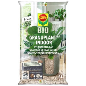 Compo Bio Granuplant Indoor 3 l, pomice naturale per piante da interno e balcone.