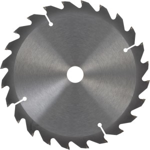 Lame de scie circulaire LUX-TOOLS HM, 180 mm, 24 dents, pour coupes de bois précises.
