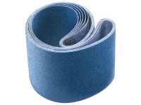 Alduro Schleifband für Edelstahl Körnung 80 / 50 x 1000 mm / 5 Stk.