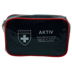 Holthaus Autoapotheke Aktiv, kit di pronto soccorso in nylon da 18 pezzi per auto.