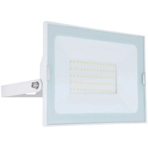 Faretto LED da esterno Globo Helga I bianco, 50W, per esterni.