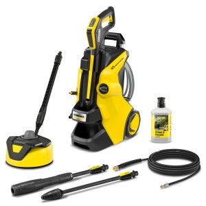 Nettoyeur haute pression Kärcher K 5 Power Control avec accessoires et Home Pipe Kit.