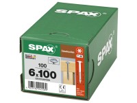 Spax Tellerkopfschraube TRX Wirox Hi.Force Teilgewinde 6 x 100 mm / 100 Stk.