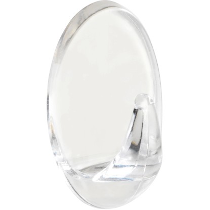 Wenko Gancio Liliput di plastica Trasparente set da 3