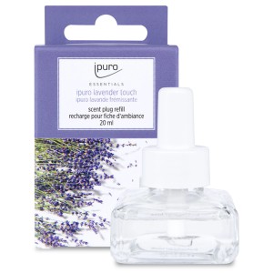 Ipuro Recharge Scent Plug Lavender Touch, 20ml. Lavande et agrumes pour un parfum frais.