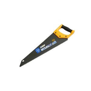 LUX Handsäge Speedcut Professional, 475 mm, mit gelbem Ergo-Griff für präzise Schnitte.