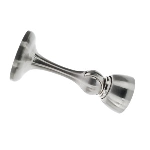 Fermaporta magnetico Burg-Wächter TWM 2495 in acciaio inox per montaggio a parete.