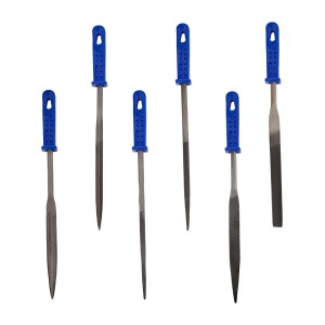 Jeu de 6 limes d'ébauche LUX (100 mm), idéal pour le bricolage.