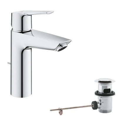 Grohe Rubinetto lavabo Start misura M con set per scarico 1 1/4"