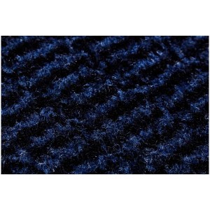 Dettaglio del passatoia blu Devin venduto al metro, larghezza 90 cm.