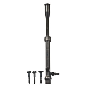 Pompa per giochi d'acqua Heissner Smartline Jet Eco 1600 con 4 accessori per campana, calice, cascata e fontana.