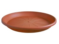Geli Untersetzer Cylindro Kunststoff Terracotta Ø 37 cm