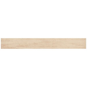 Plinthe Feng Beige, 7,5x60 cm, assortie au grès cérame, pour intérieur et extérieur.