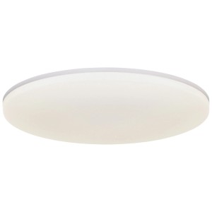 Weiße Nordlux LED-Deckenleuchte Vic 22 aus Kunststoff, Ø 22 cm, 18W, 1800 Lumen.