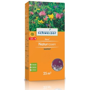 Nara gazon fleuri naturel, paquet de graines de gazon fleuri pour jardins naturels.
