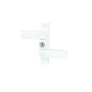 Burg-Wächter WinSafe WS 22 W Fenstersicherung aus Zinkdruckguss, weiss.