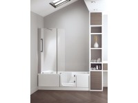 Wannenverkleidung Duo 4 Nischenausführung 160 Weiss (HxB) 40 x 75 cm Wannenverkleidung Duo 4 Nischenausführung 160 Weiss (HxB) 40 x 75 cm