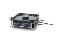 Severin Sevento Smokeless Raclettegrill RG2379 Edelstahl Schwarz-Silber 1'900 W