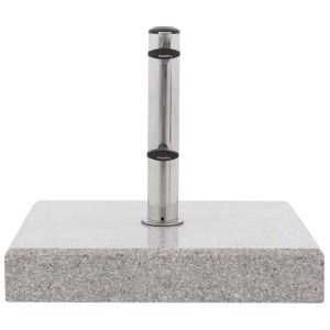 Base de parasol Doppler Granit Life, gris granit, 30 kg.