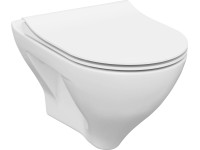 Baliv Wand-WC-Set Mansfield spülrandlos Slim (HxBxT) 36,5 x 36,5 x 51 cm Baliv Wand-WC-Set Mansfield spülrandlos Slim (HxBxT) 36,5 x 36,5 x 51 cm