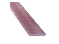 PVC-Hohlkammerpaneele Bronze 200 x 20 cm / Stärke 1,6 cm