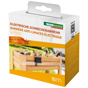 Emballage de la barrière de remplacement Windhager pour la protection électrique anti-limaces e-Fence, 10 m.