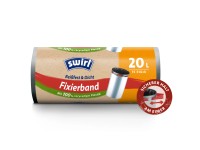 Swirl Müllbeutel mit Fixierband 20 l / 15 Stk.
