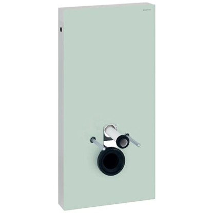 Geberit Monolith Sanitärmodul für Wand-WC Glas Mint 101 cm