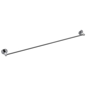 Diaqua Oslo portasciugamani, cromato, 80 cm. Porta asciugamani in metallo per montaggio a parete.