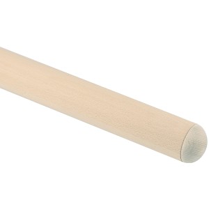 Main courante en hêtre, 52 x 1500 mm, pour usage intérieur.