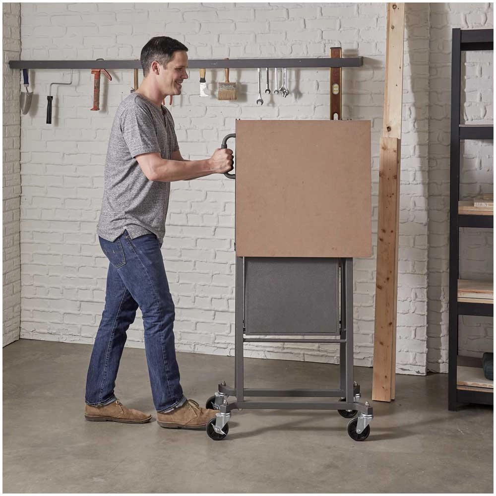 Cosco Mobile Werkbank klappbar Stahl / MDF (HxBxT) 86 x 132 x 67 cm