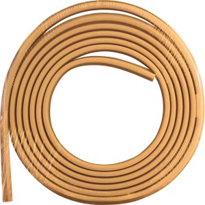 Joint de porte beige pour huisserie en bois, rouleau de 5 m, accessoires pour portes.