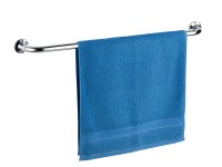 Wenko Badetuchstange Basic Edelstahl glänzend rostfrei 80 cm