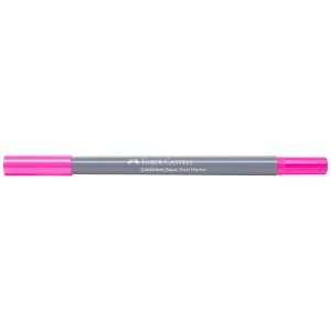 Faber-Castell Goldfaber Aqua Dual Marker, Rosa Purpureo Chiaro. Pennarello a doppia punta.