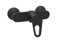 Aurlane Duscharmatur Black Classic matt Schwarz