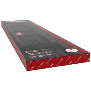 SpeedLock portatarga NU-Set in scatola, plastica, 30x8/50x11 cm, per cambio targa rapido.