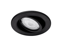 Philips Outdoor-Einbauspot Fresco Schwarz GU10 / 4,6 W / 350 lm