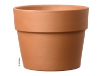 Deroma Pflanztopf Perfetto Terrakotta Topf Ø 20,2 cm