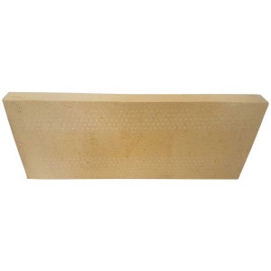 Brique réfractaire, 40x200x500 mm, pour cheminée et barbecue, résistante au feu.