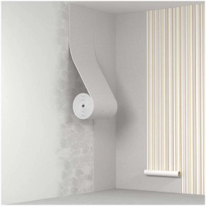 Papier peint isolant Decorate EPS, épaisseur 4 mm, pour isolation et rénovation des murs.