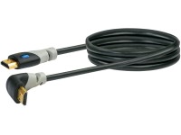 Schwaiger® High-Speed HDMI-Winkelkabel mit Ethernet Schwarz 1,5 m