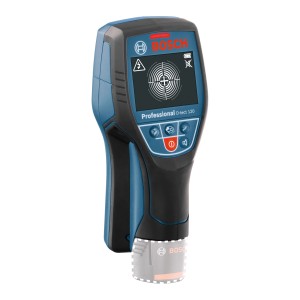 Détecteur Bosch Professional D-tect 120 pour localiser câbles et objets.