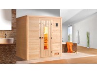 Weka Massivholzsauna Bergen 2 Sparset Holztür Kompakt 5,4 kW Weka Massivholzsauna Bergen 2 Sparset Holztür Kompakt 5,4 kW