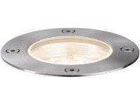 Paulmann LED-Bodeneinbauleuhte Plug & Shine rund Silber 3'000 K / 3,6 W