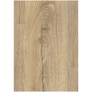 Egger Home Laminatboden Classic EHL051 Livingston Eiche hell, Detailansicht der Holzstruktur.
