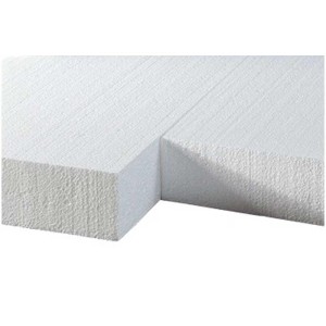 Pannello isolante in polistirolo bianco EPS 20, spessore 140 mm per isolamento interno.