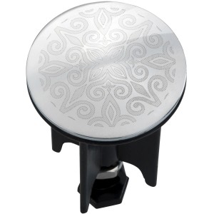 Wenko tappo lavandino Pluggy Mod. Mandala con motivo mandala.