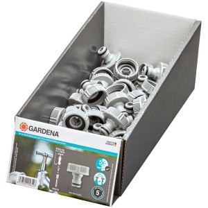 Gardena Raccord de robinet 33,3 mm (G 1) en carton, raccords et coupleurs pour tuyaux d'arrosage.